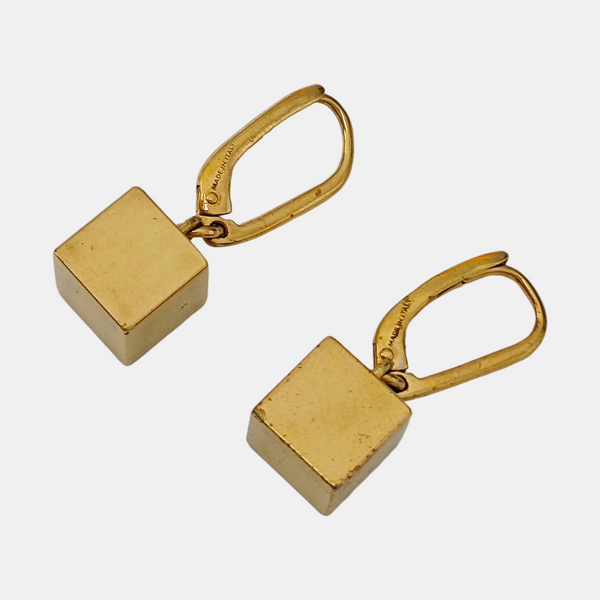 Metal Gold Stud Earrings