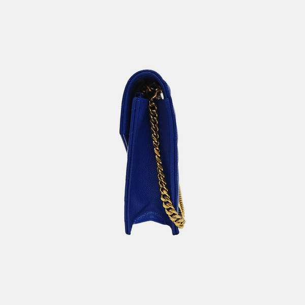 MONOGRAM WOC Chevron Calfskin Blue