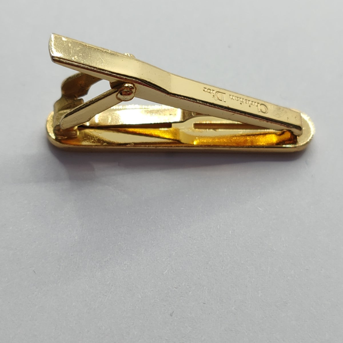 Metal Tie Clip Gold
