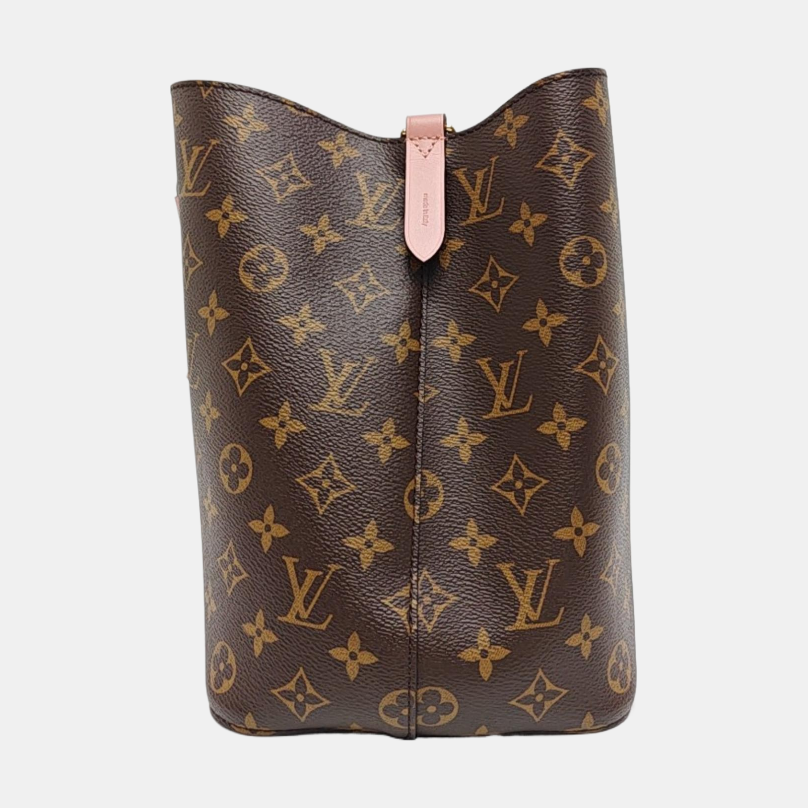 NÉONOÉ MM Monogram Coated Canvas Brown