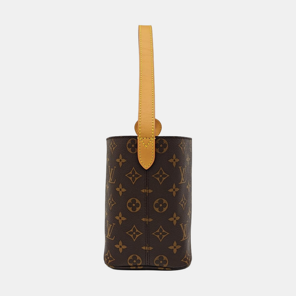ALL IN Monogram Coated Canvas Brown