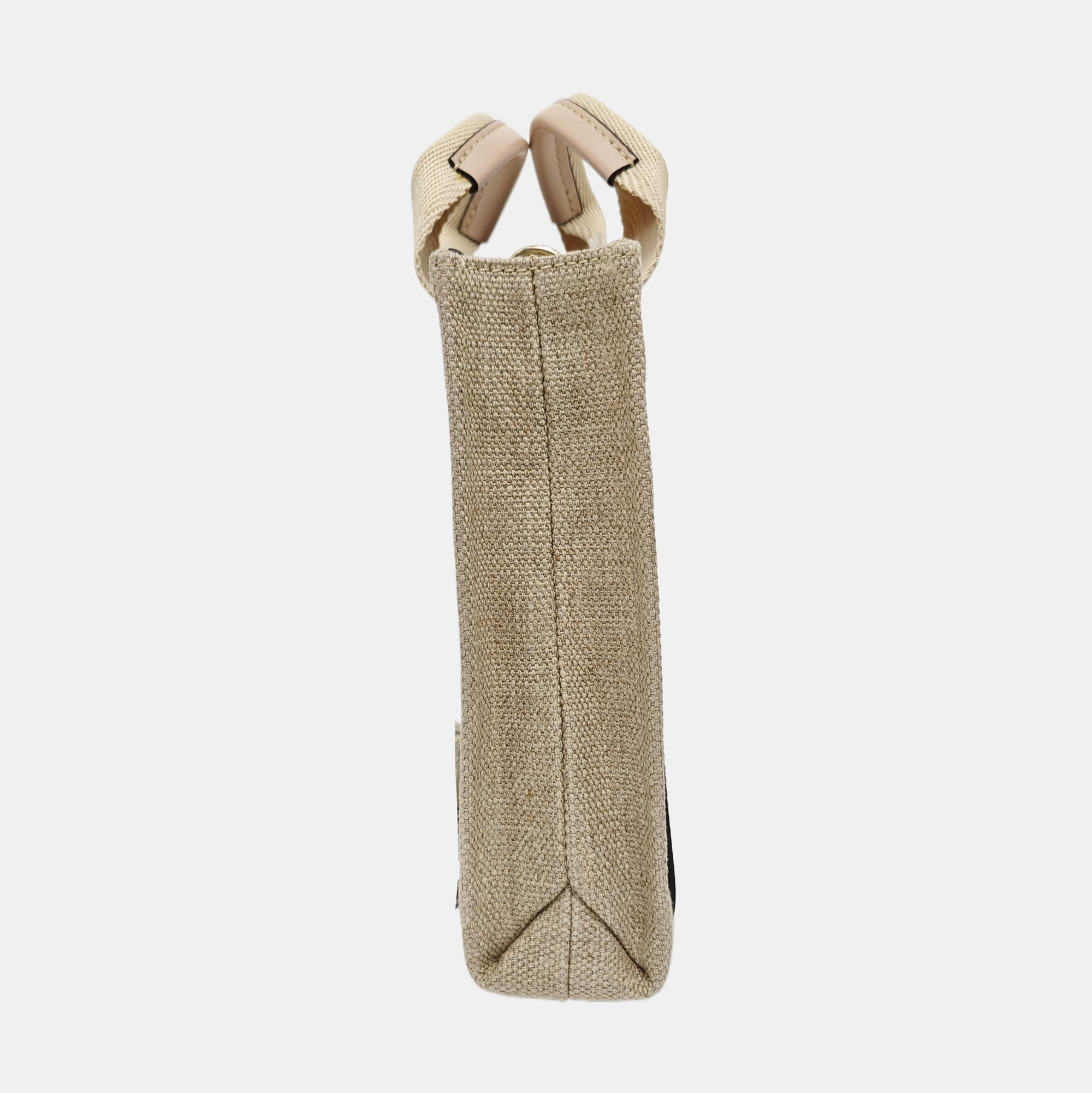 Authenticated pre-owned  Woody Fabric Beige - Shoulder Bag at Looply