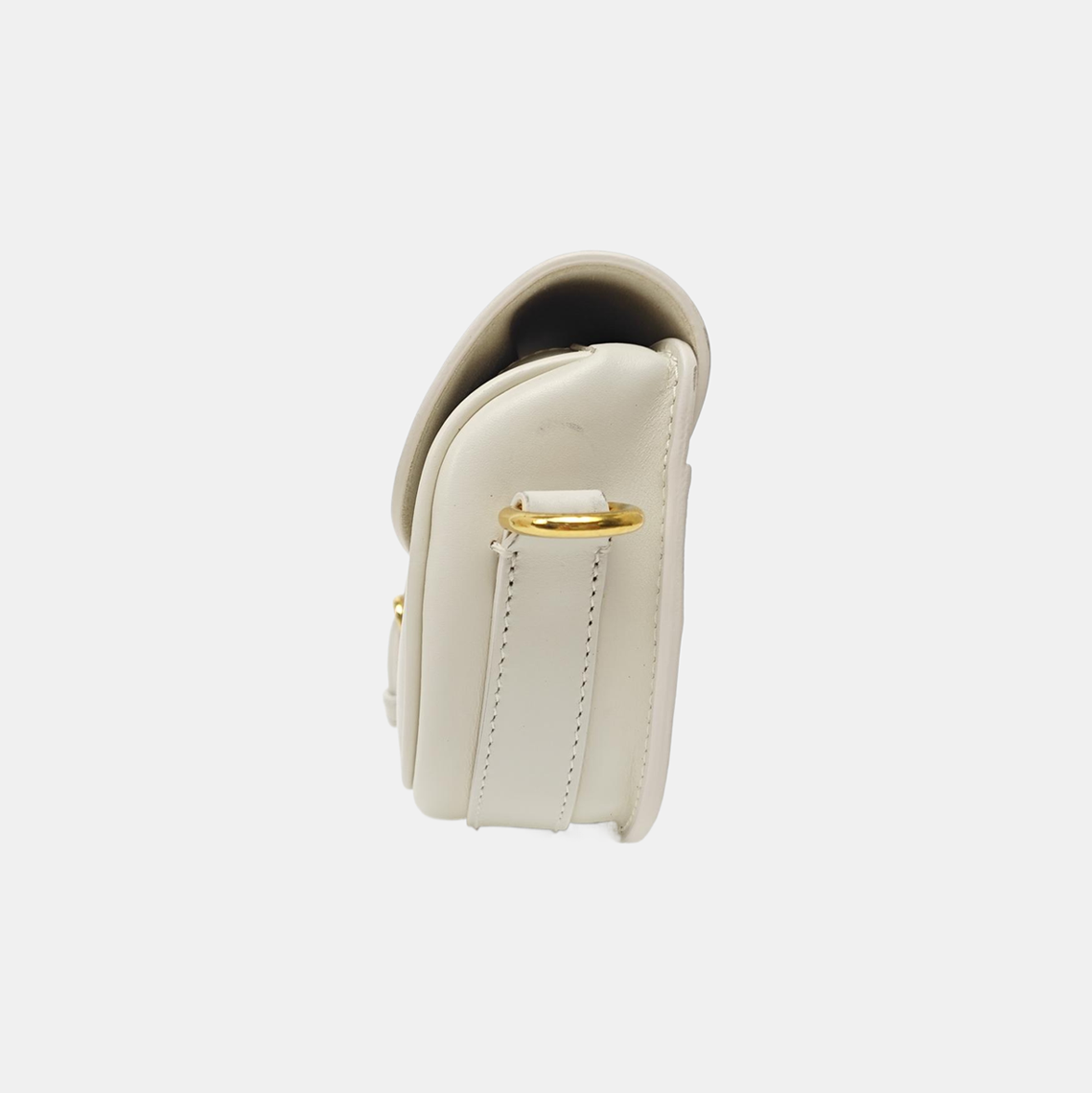 Bobby Medium Calfskin White