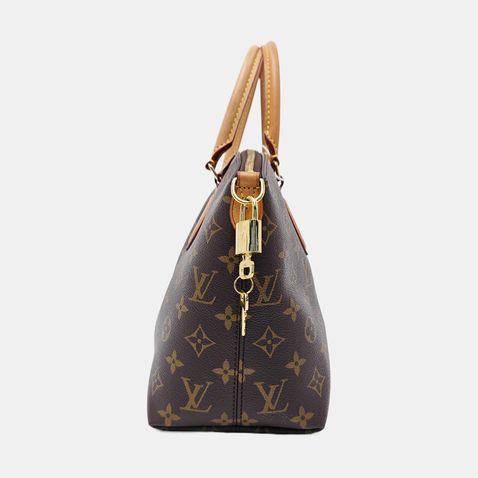 BOETIE PM Monogram Coated Canvas Brown