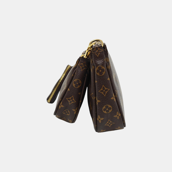 MULTI Monogram Coated Canvas Brown