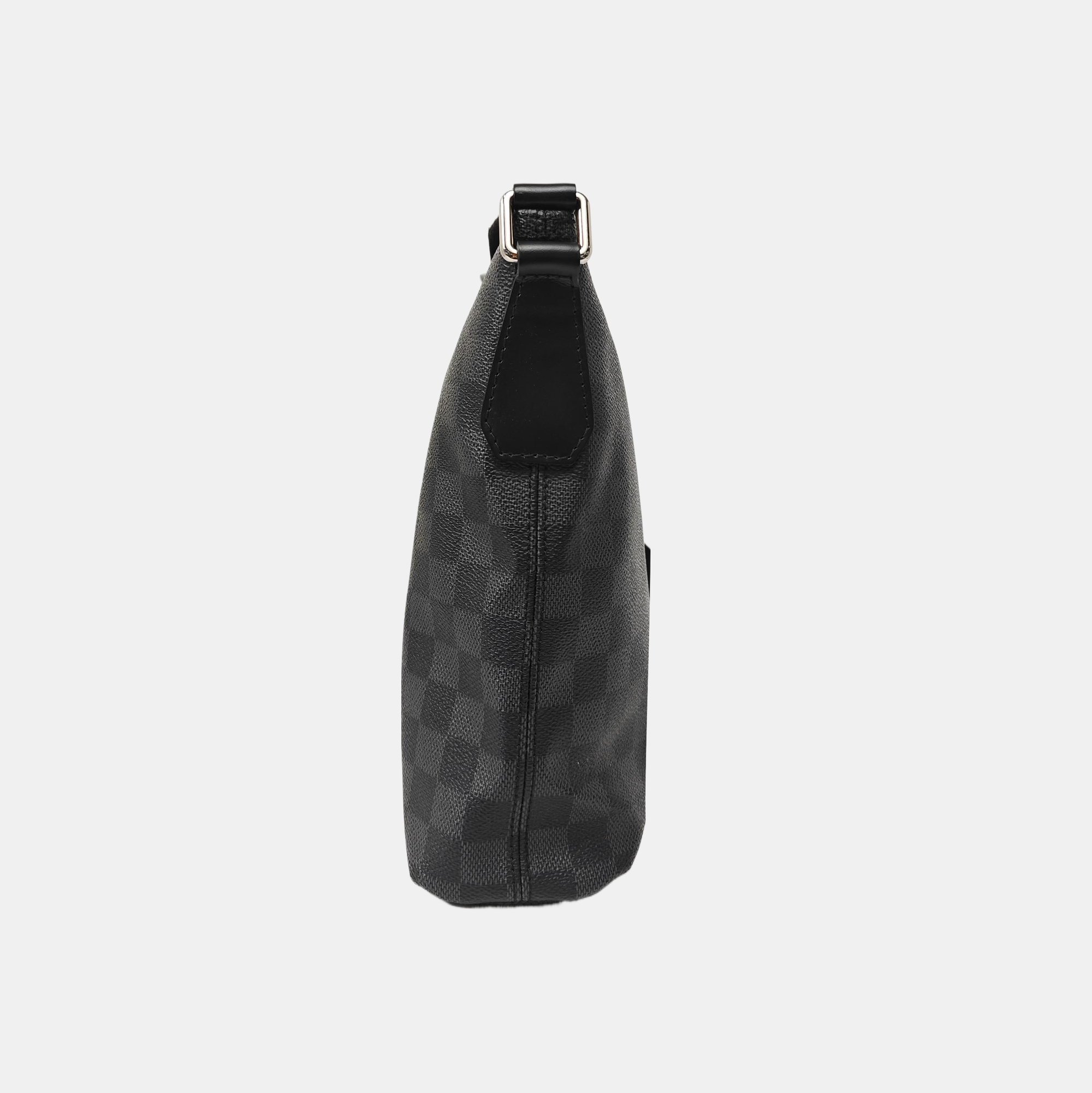 MICK PM Damier Graphite Coated Canvas Black