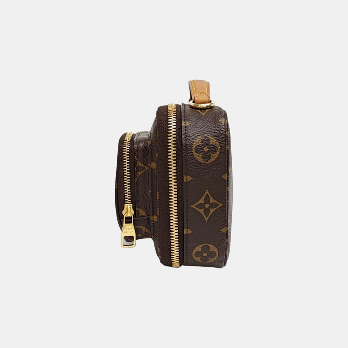 UTILITY Monogram Coated Canvas Brown