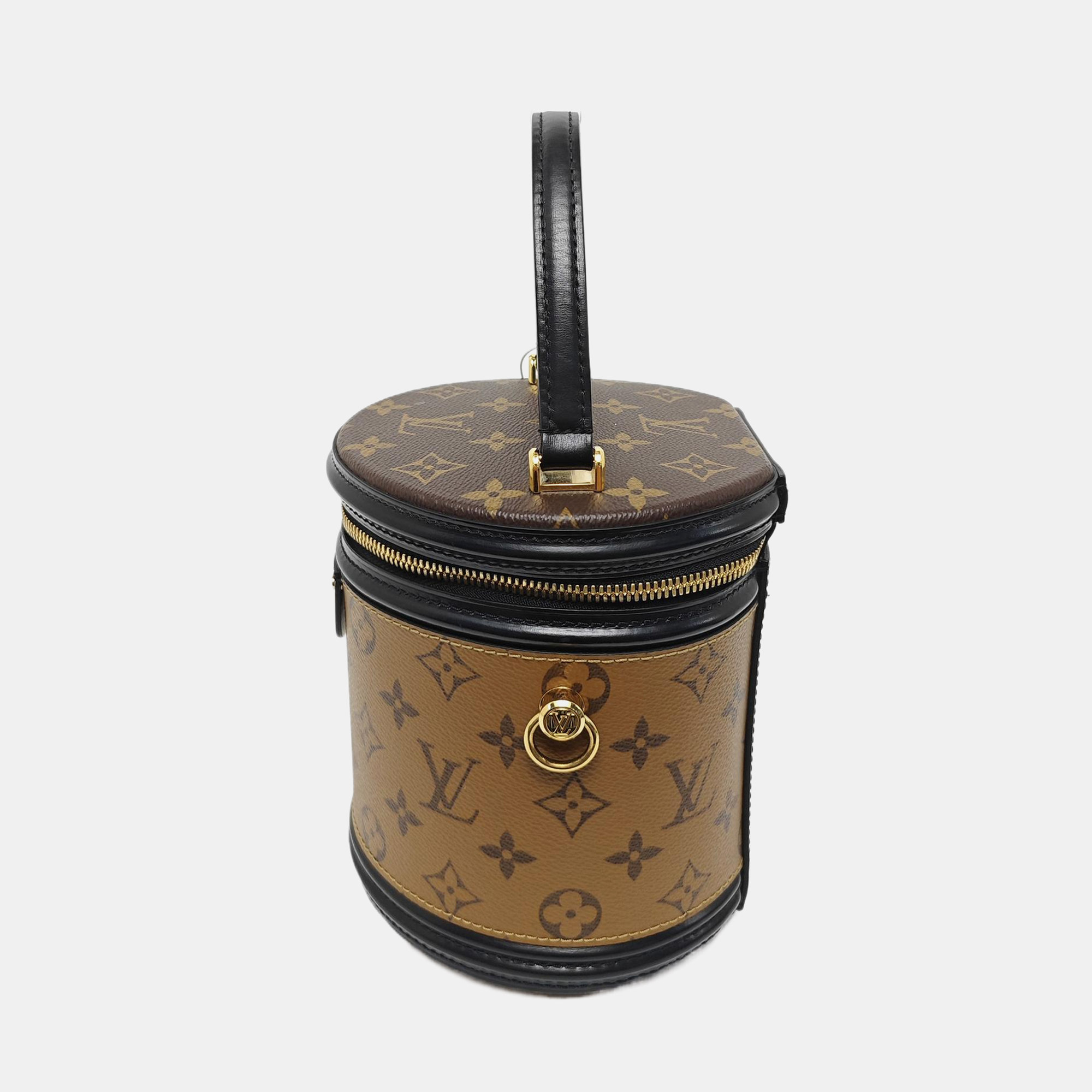 CANNES PM Monogram Coated Canvas Brown