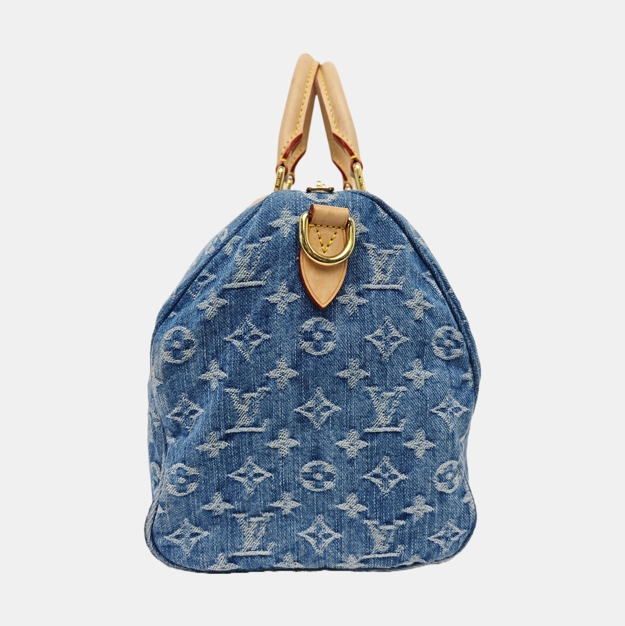 SPEEDY SOFT 30 Monogram Denim Blue