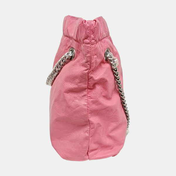 Calfskin Tote Bag Pink