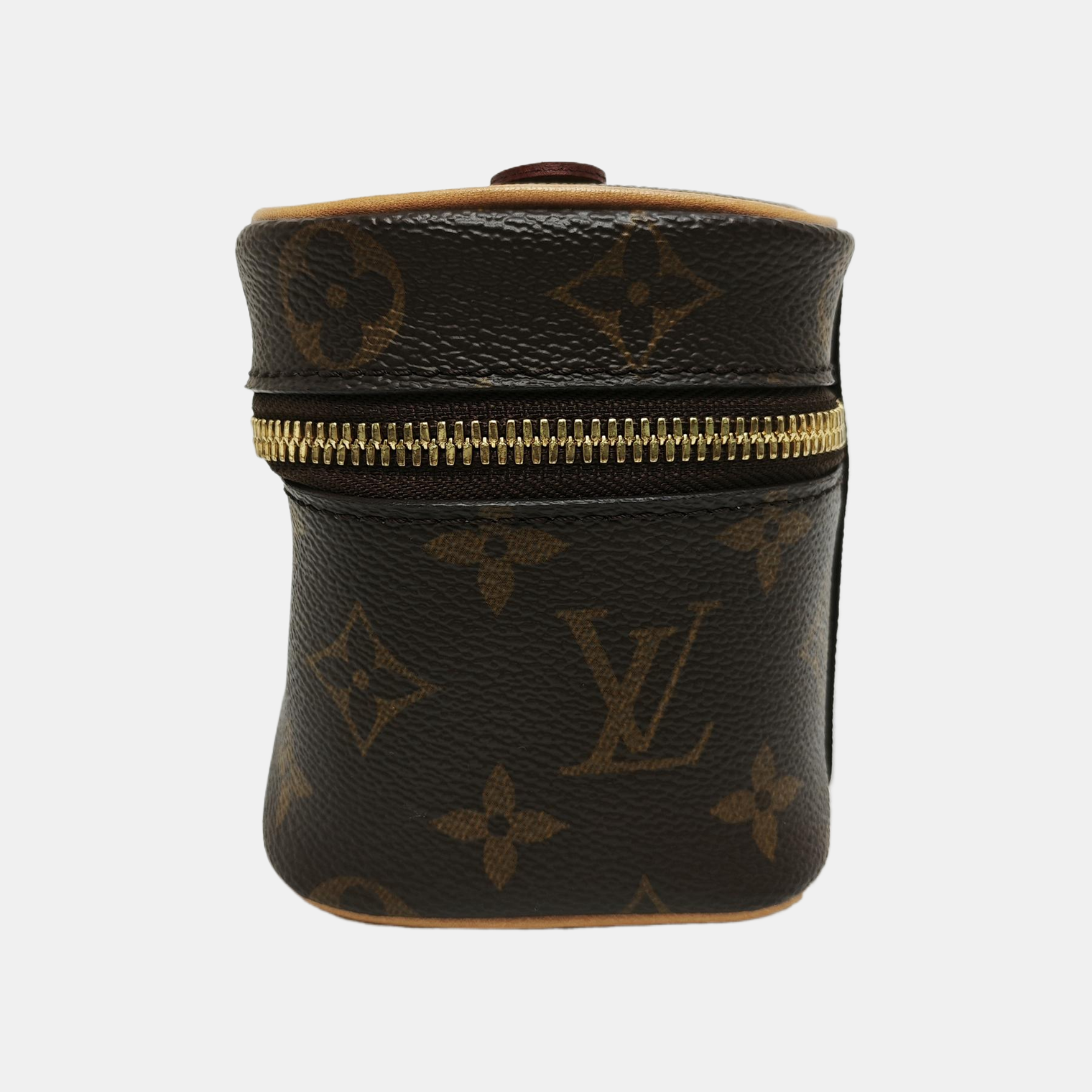 NICE Super Mini Monogram Coated Canvas Brown