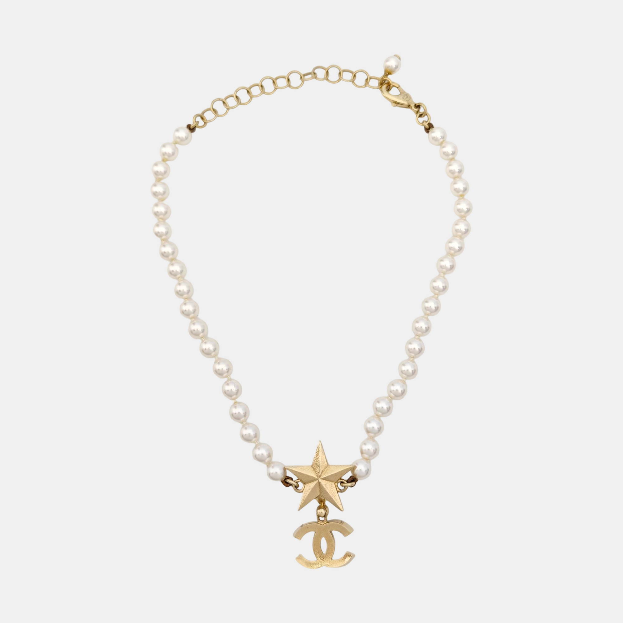 Metal White Necklace