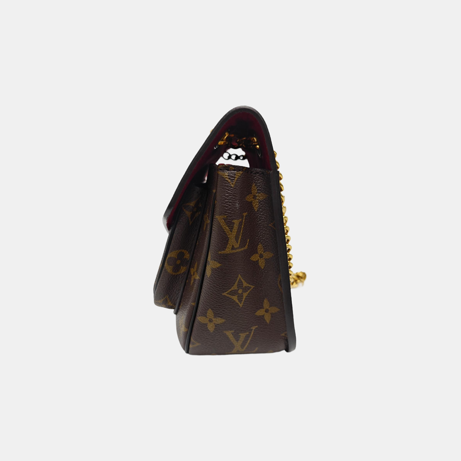 PASSY Monogram Coated Canvas Brown