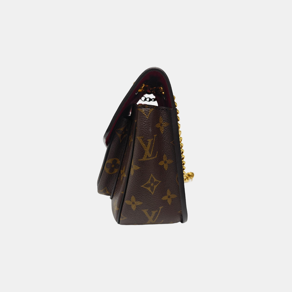 PASSY Monogram Coated Canvas Brown