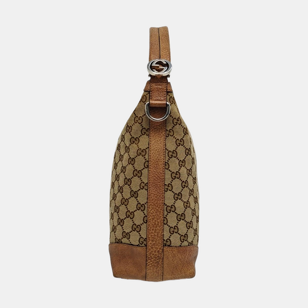 Bree Monogram Canvas Beige