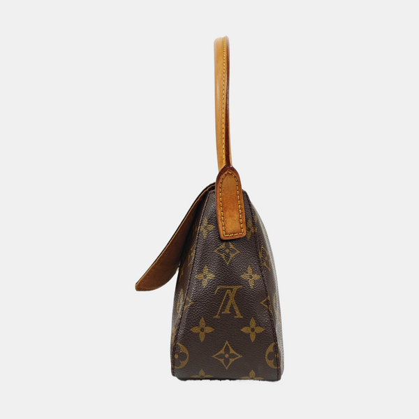 LOOPING PM Monogram Coated Canvas Brown