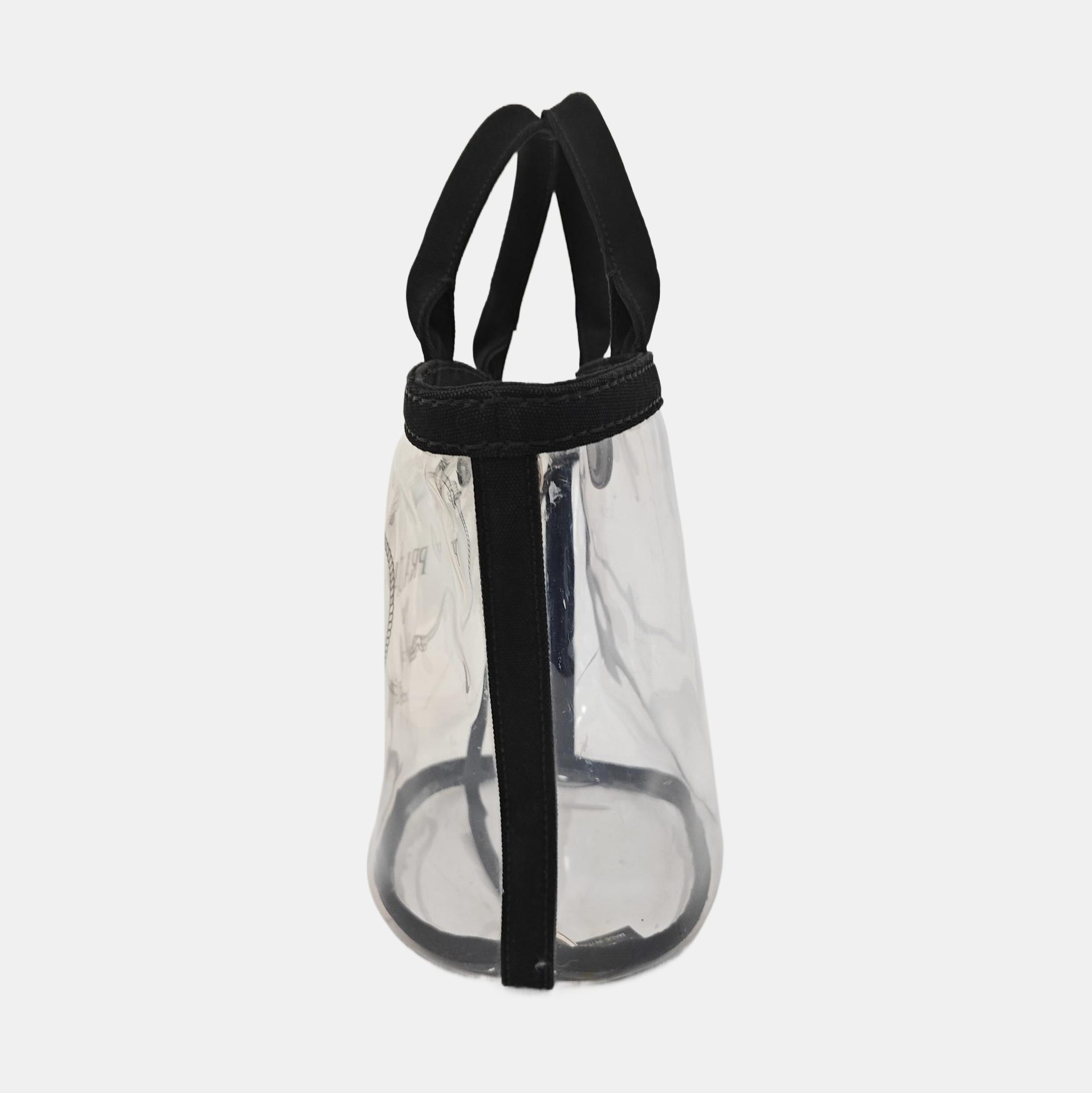 Special Material Top Handle Bag Clear