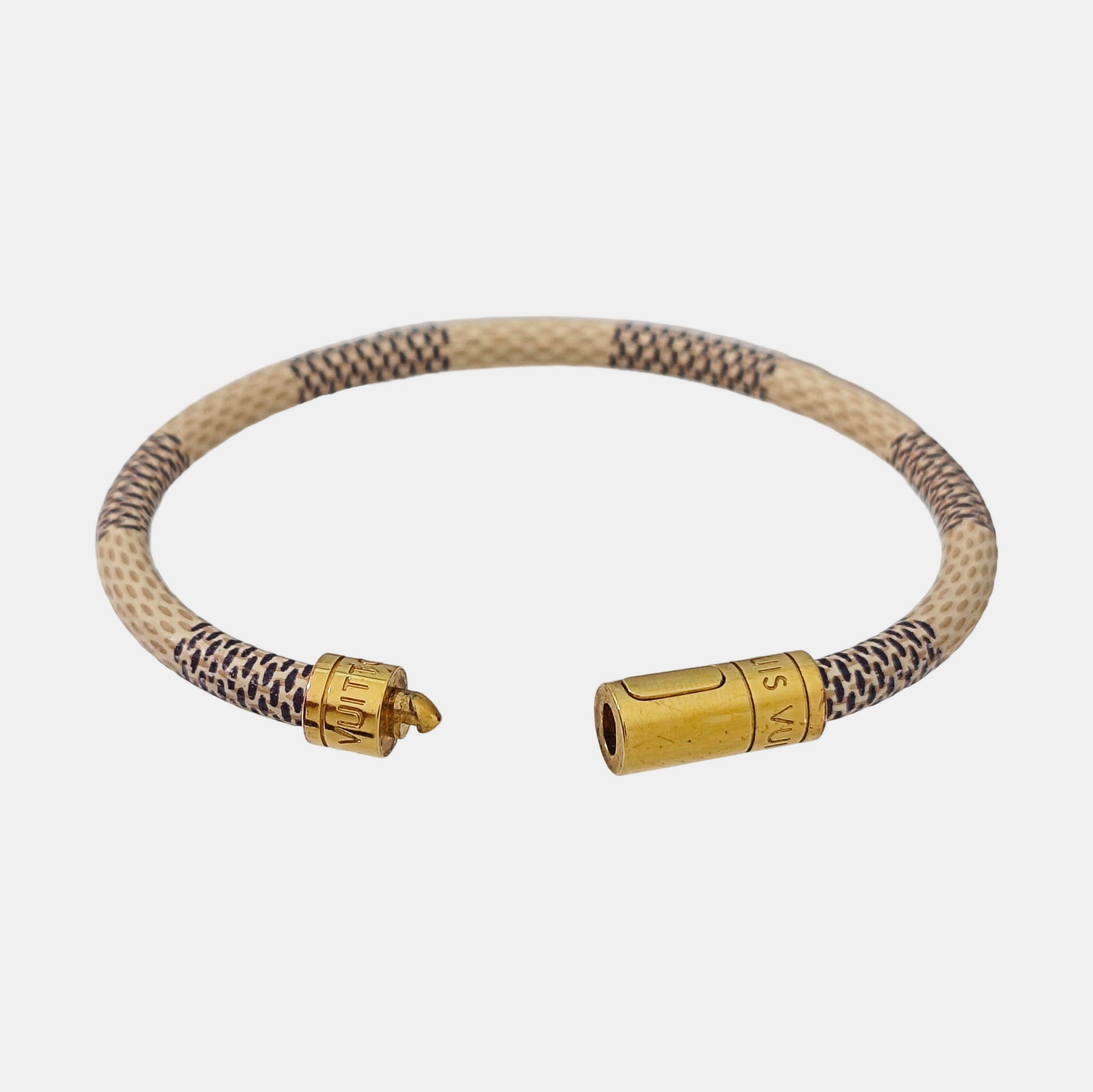 KEEP IT Coated Canvas White Bangle