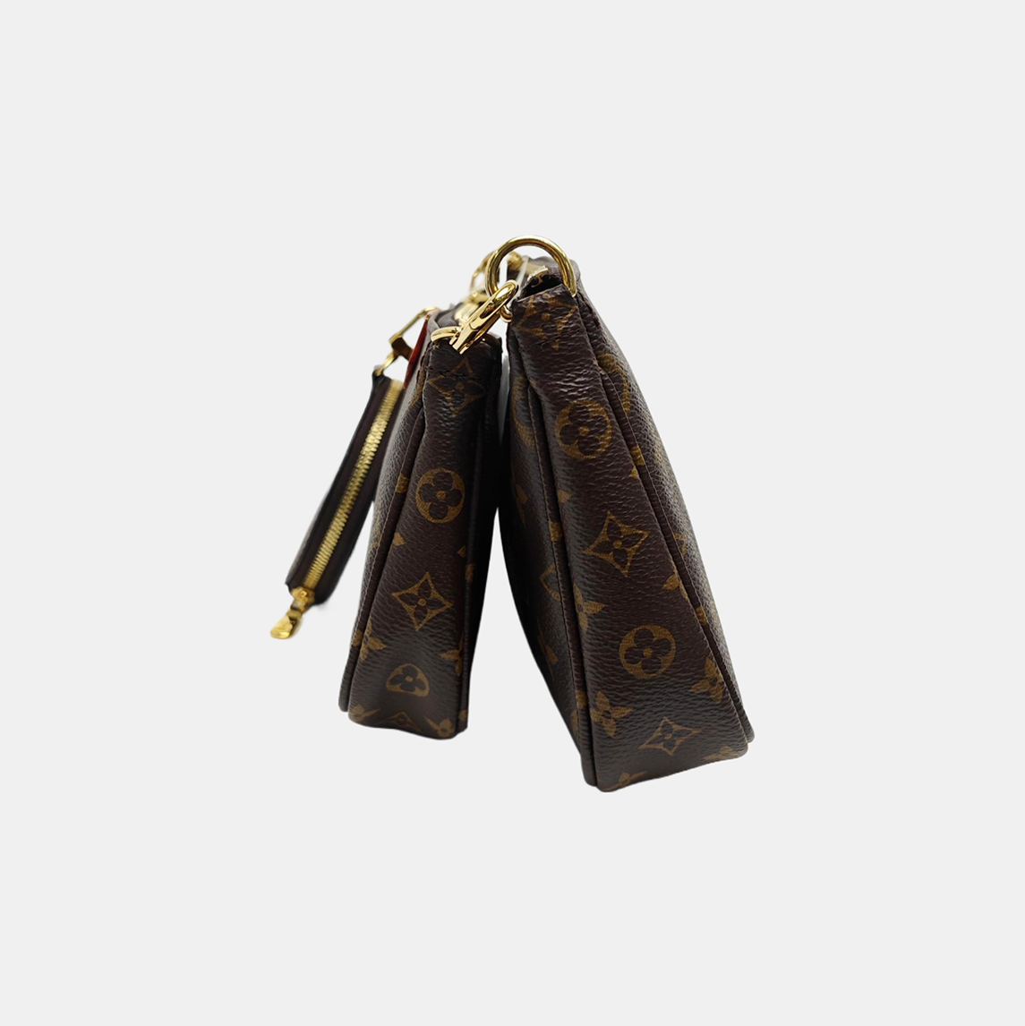 MULTI Monogram Coated Canvas Brown