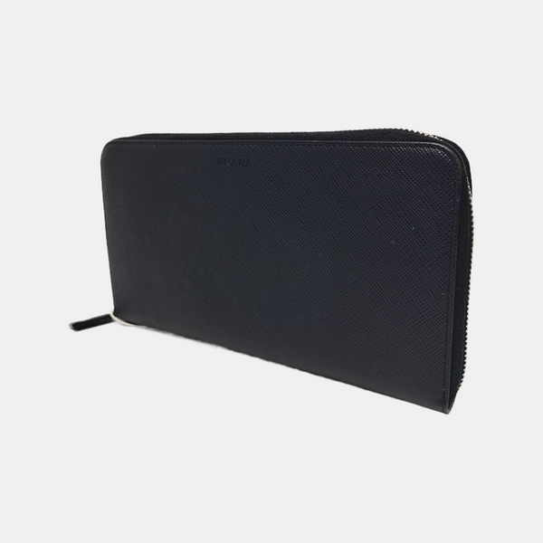 Saffiano Calfskin Wallet Blue