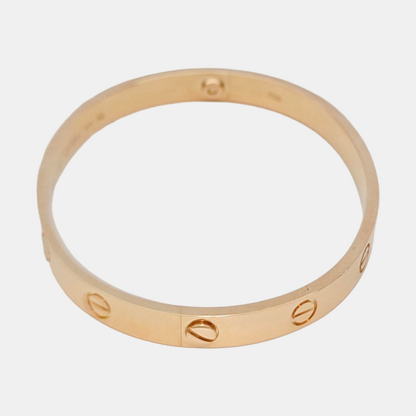 LOVE 18k Rose Gold Bangle