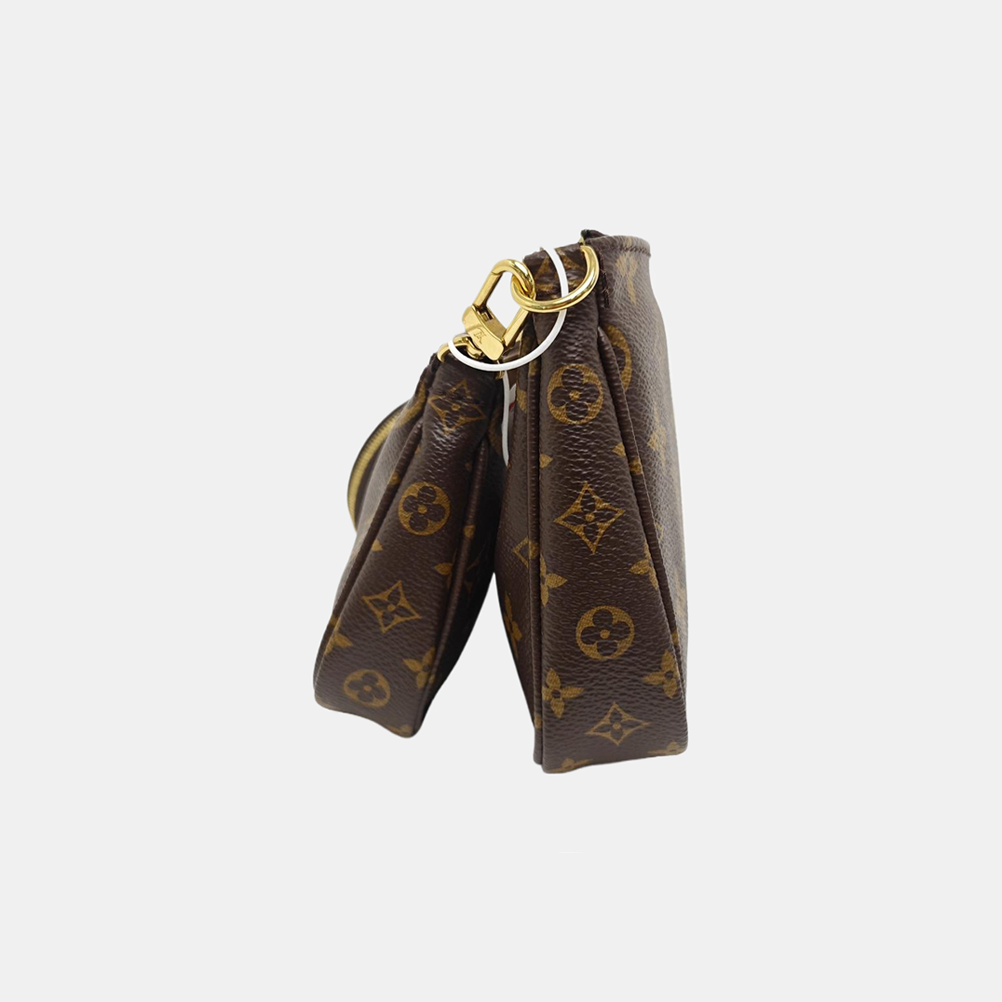 MULTI Monogram Coated Canvas Brown