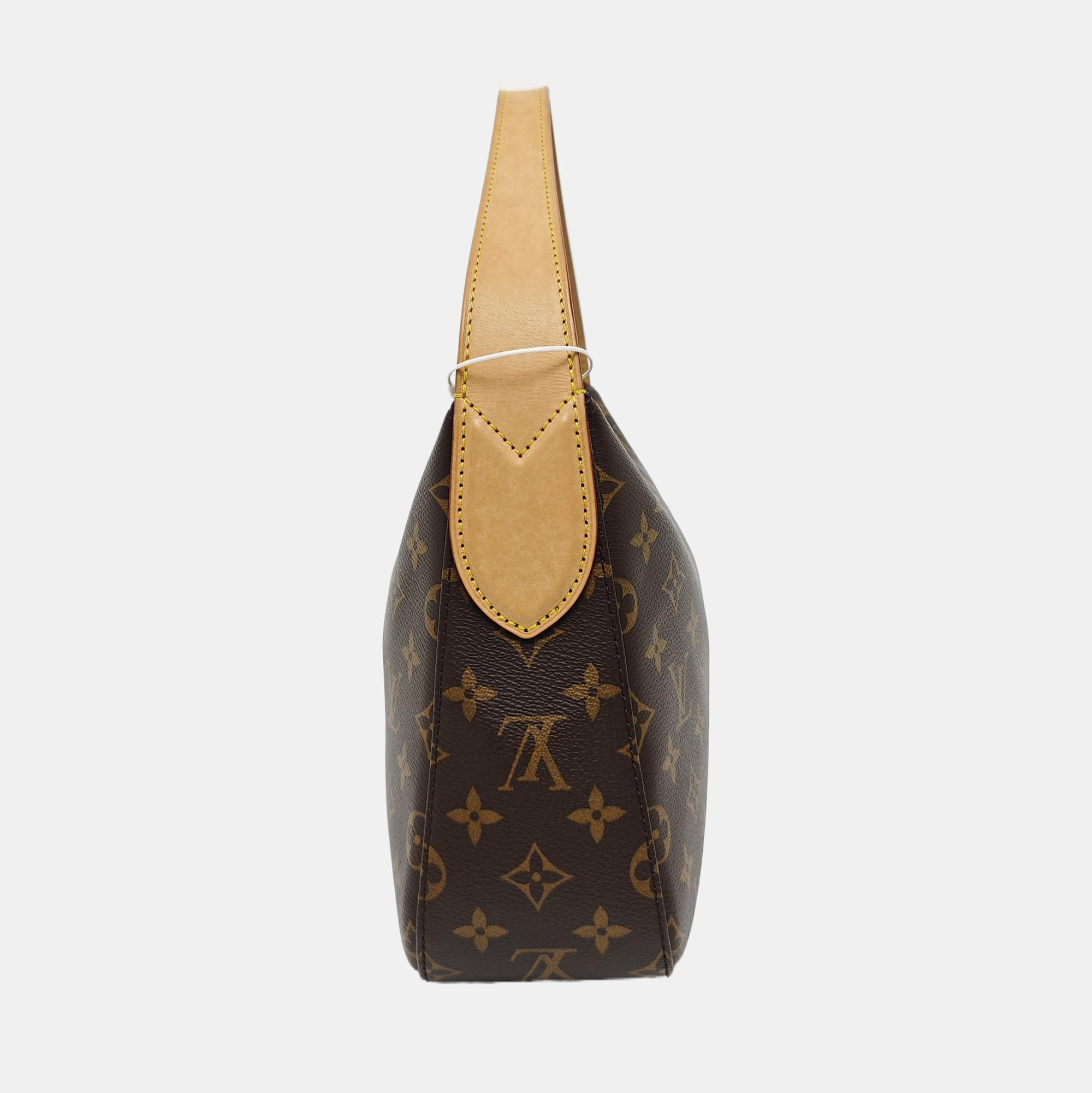 SLOUCHY PM Monogram Coated Canvas Brown