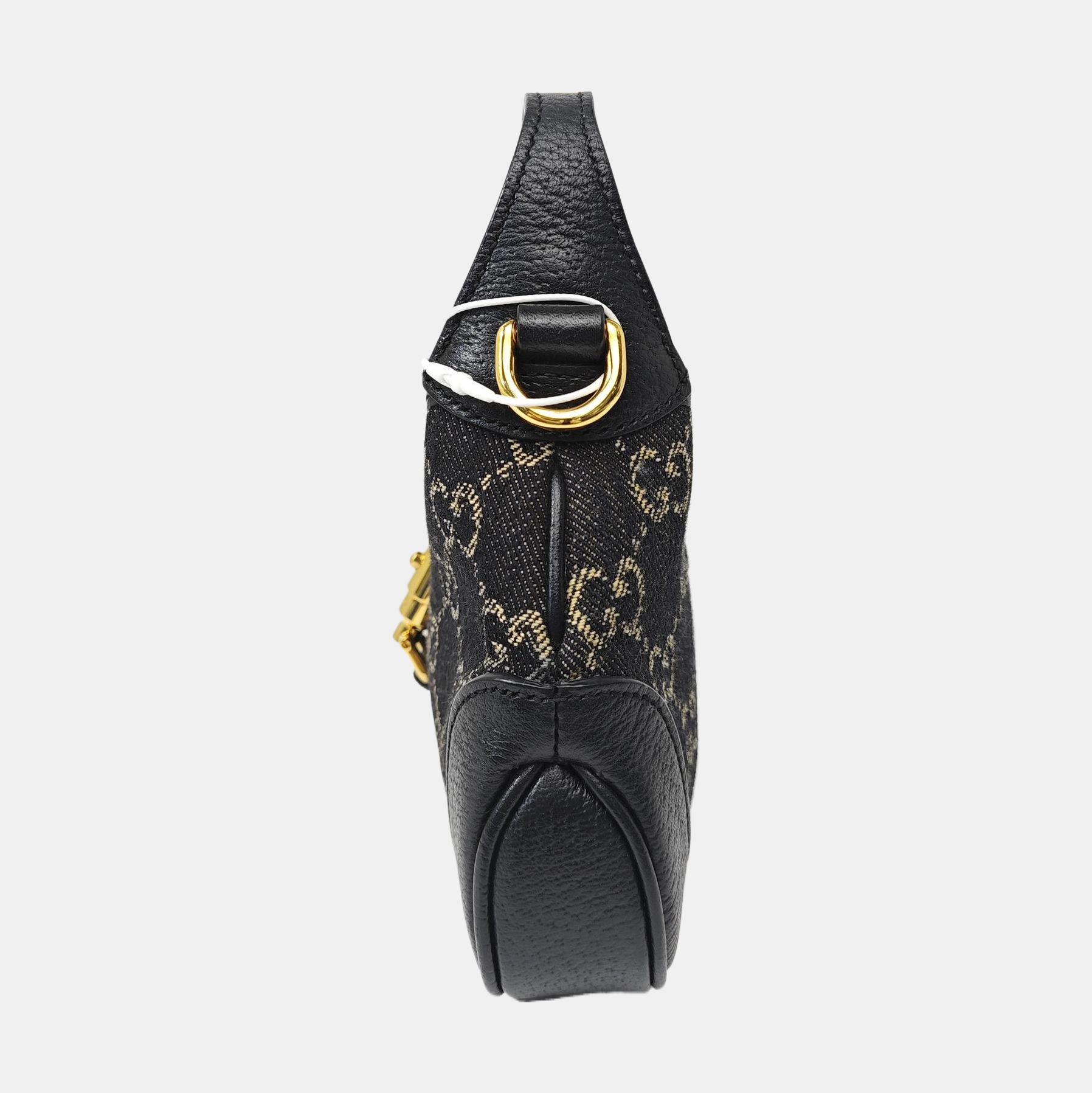 Jackie 1961 Mini Monogram Denim Black