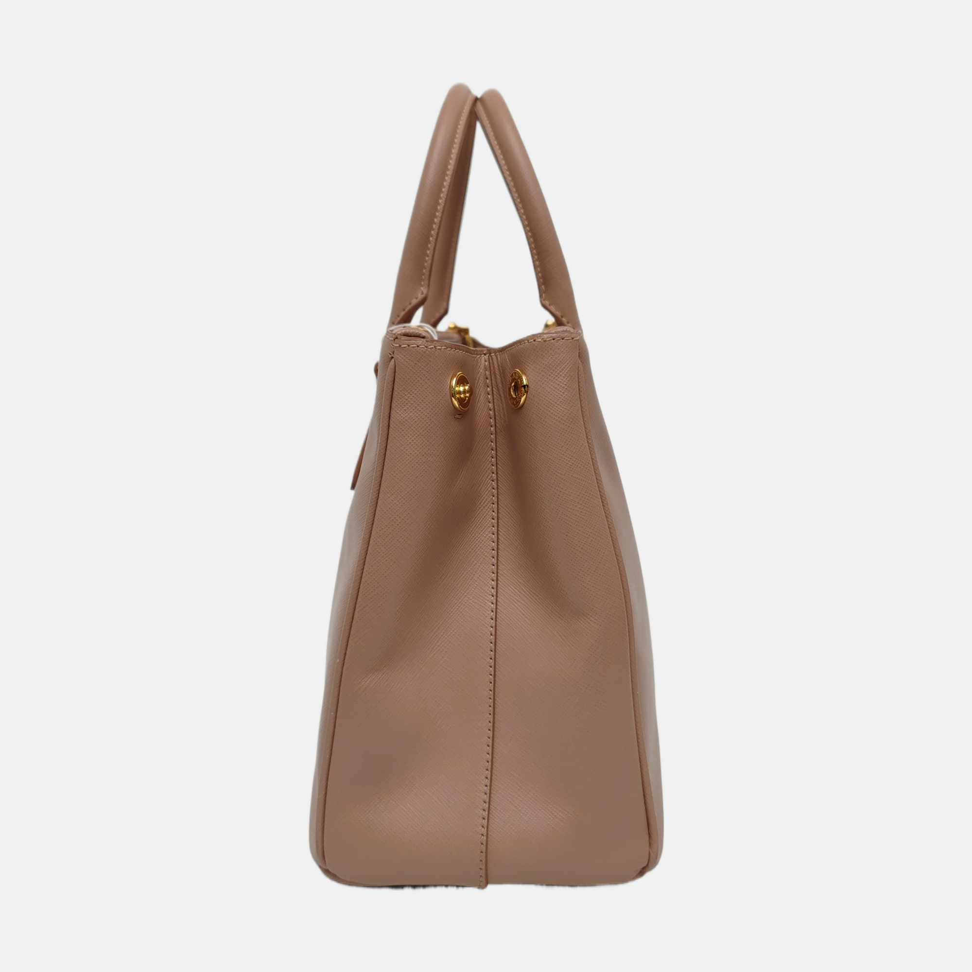 Authenticated pre-owned  Galleria Extra Large Saffiano Calfskin Saffiano Calfskin Pink - Tote Bag at Looply