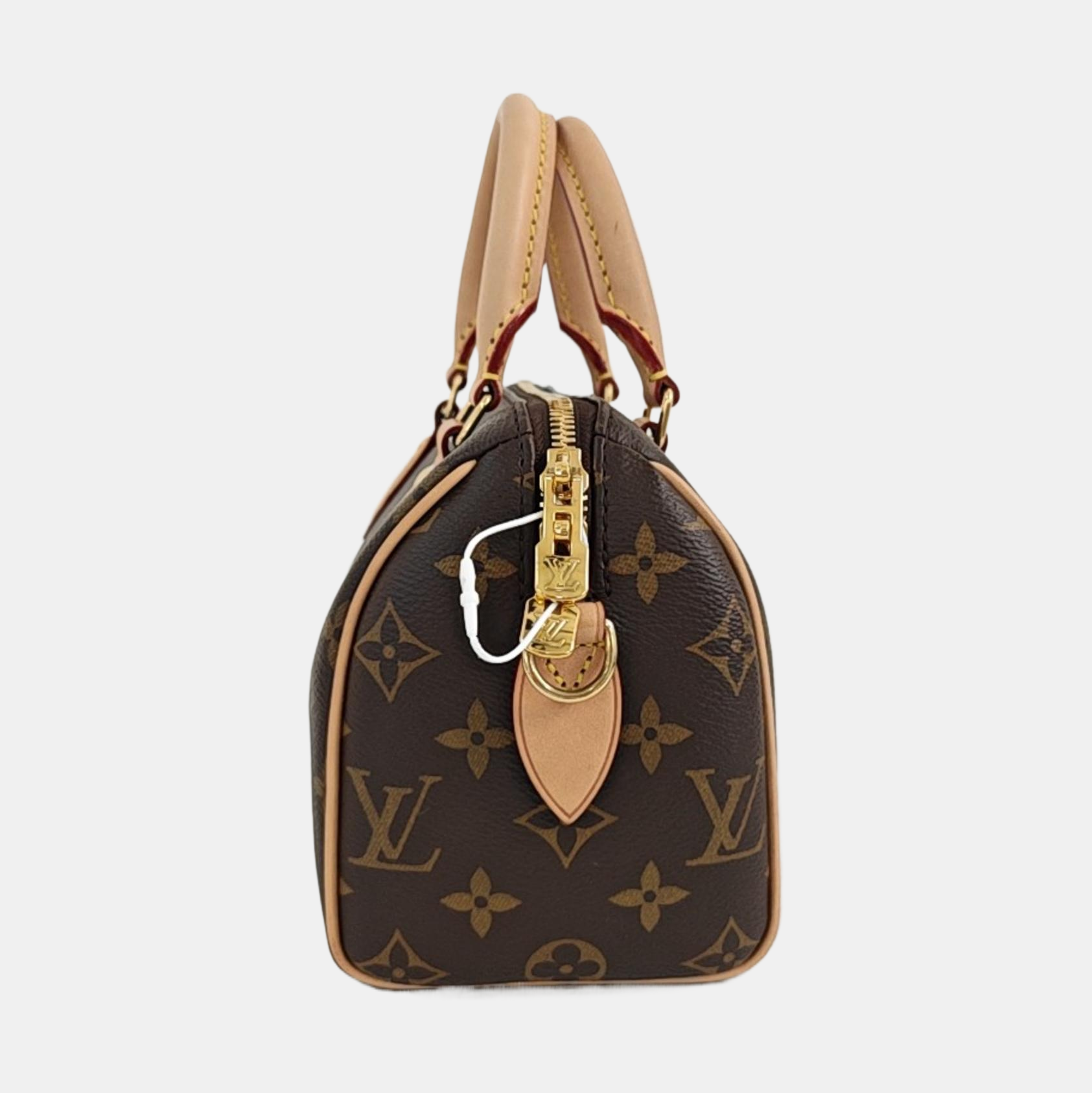 SPEEDY 20 Monogram Coated Canvas Brown