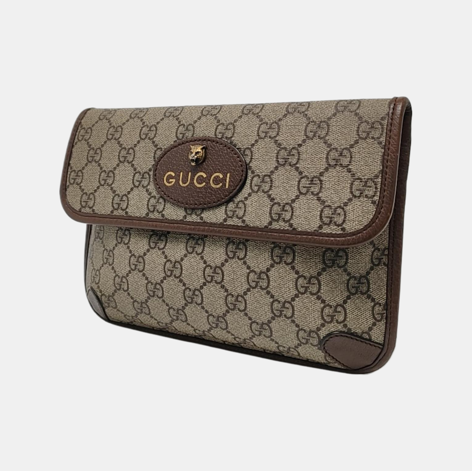 Neo Vintage Monogram Coated Canvas Beige
