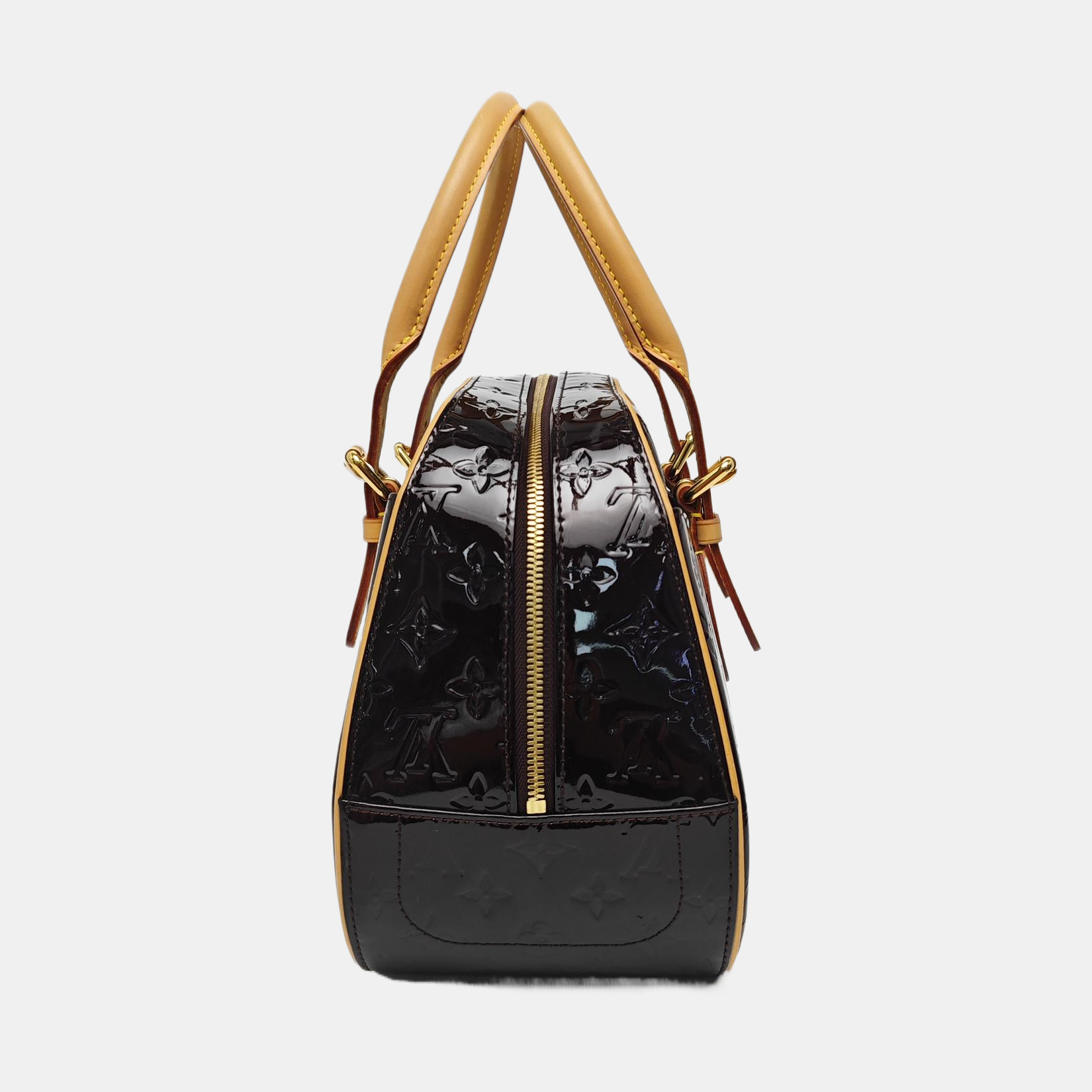 SUMMIT DRIVE Monogram Patent Leather Red