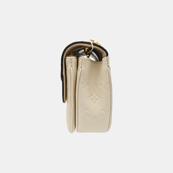 MARCEAU Monogram Calfskin White
