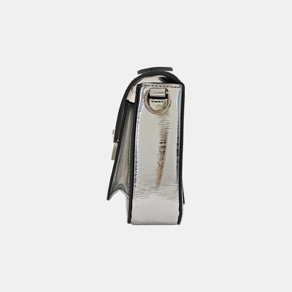 MONCEAU Patent Leather Silver
