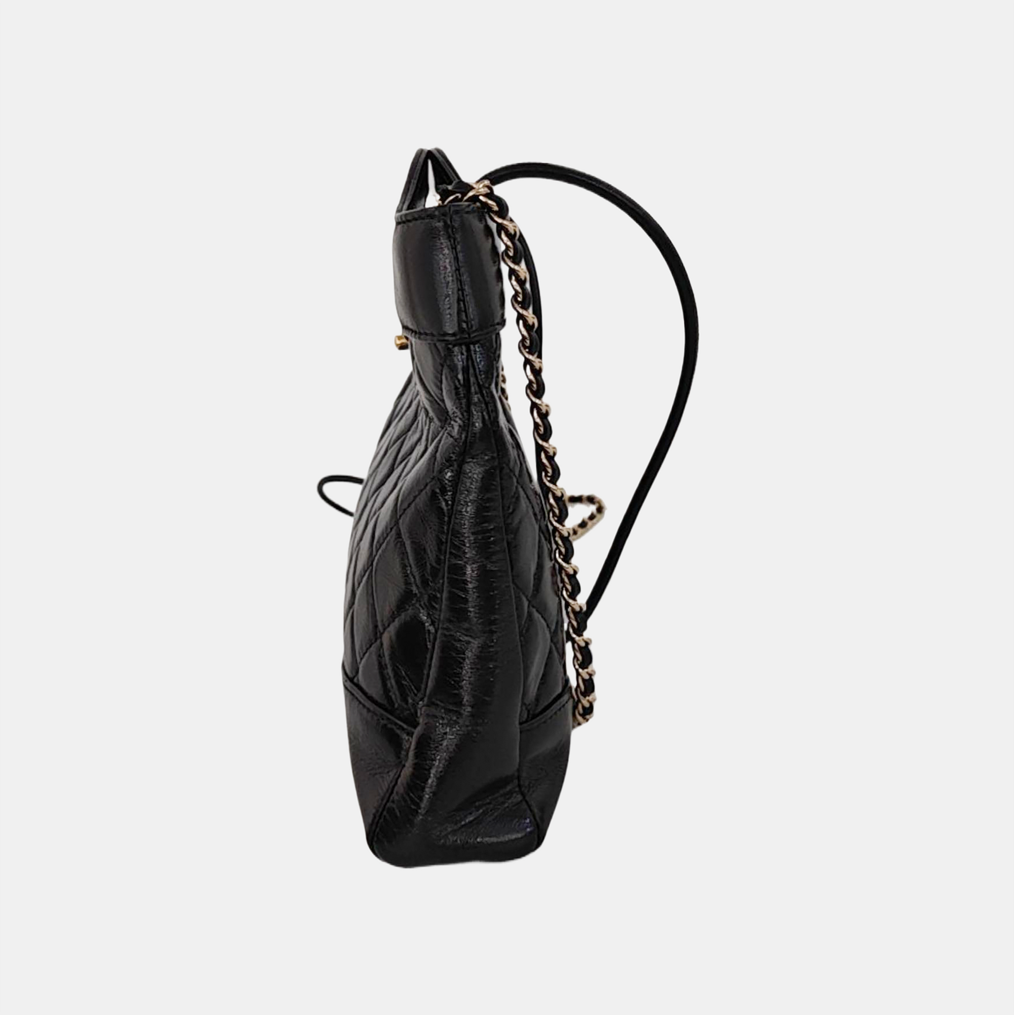 CHANEL 31 Mini Quilted Lambskin Black