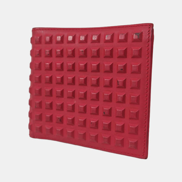 Calfskin Wallet Red