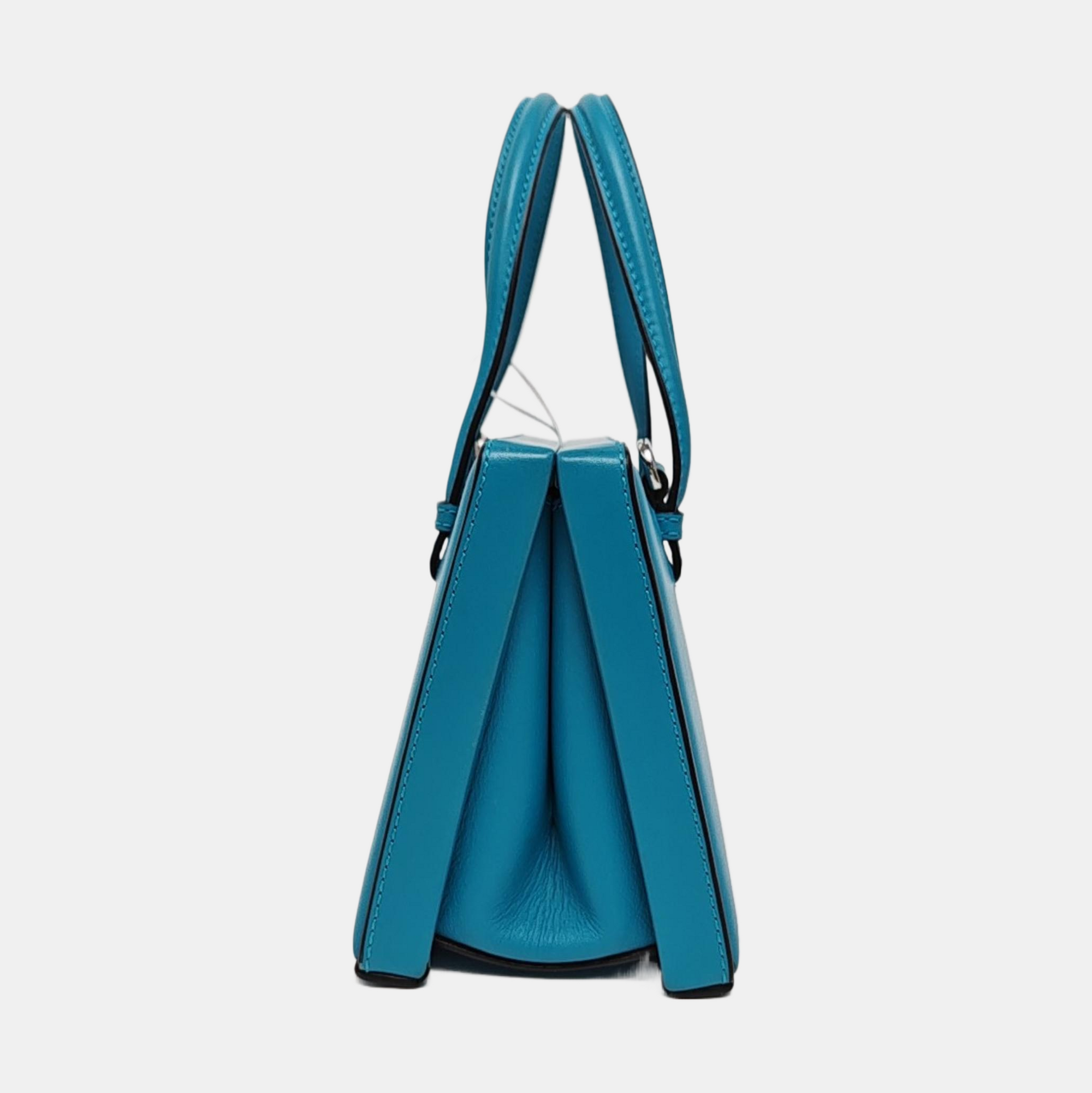 Postal Small Calfskin Blue