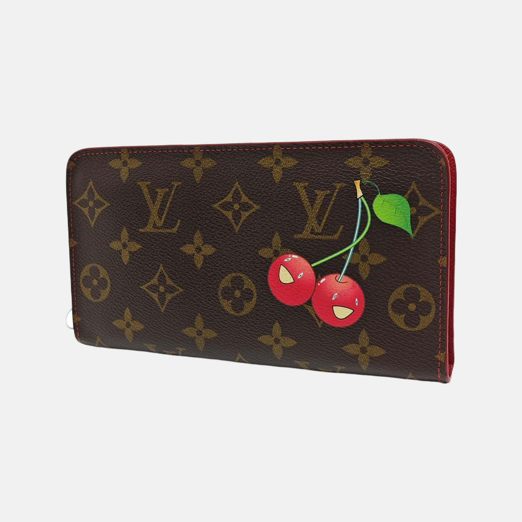 ZIPPY Monogram Coated Canvas Brown Wallet