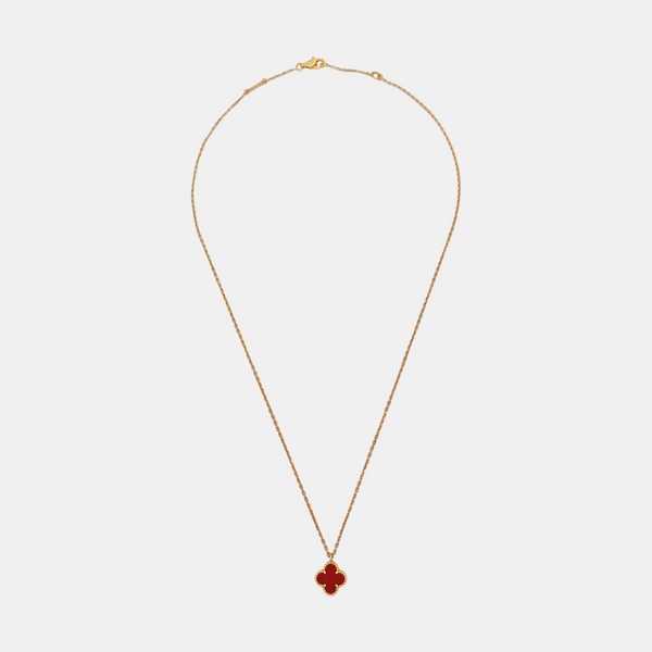 Sweet Alhambra 18k Rose Gold Necklace