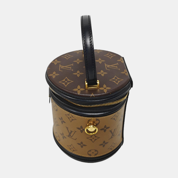CANNES PM Monogram Coated Canvas Brown