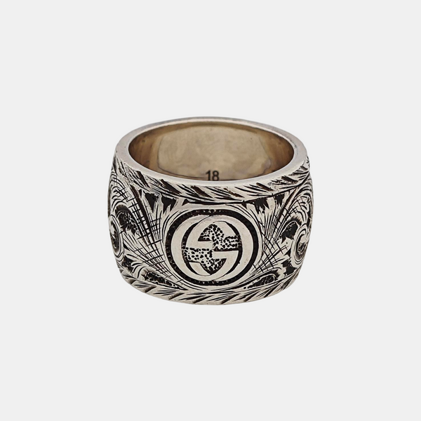 925 Sterling Silver Ring EU 58