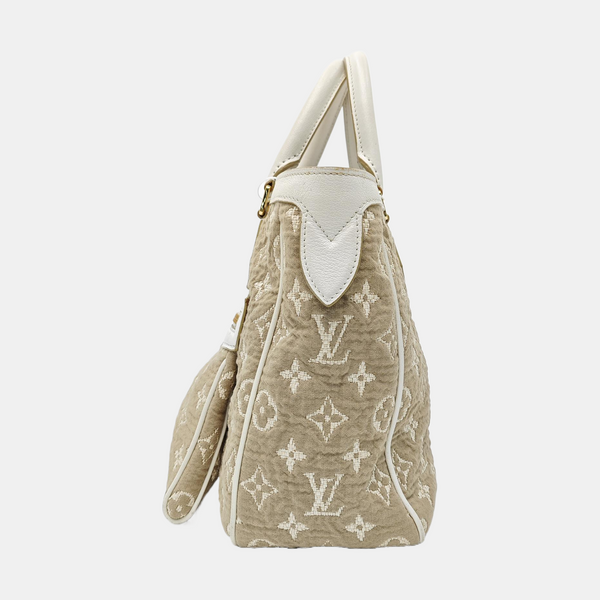 SABBIA BESACE Monogram Canvas Brown