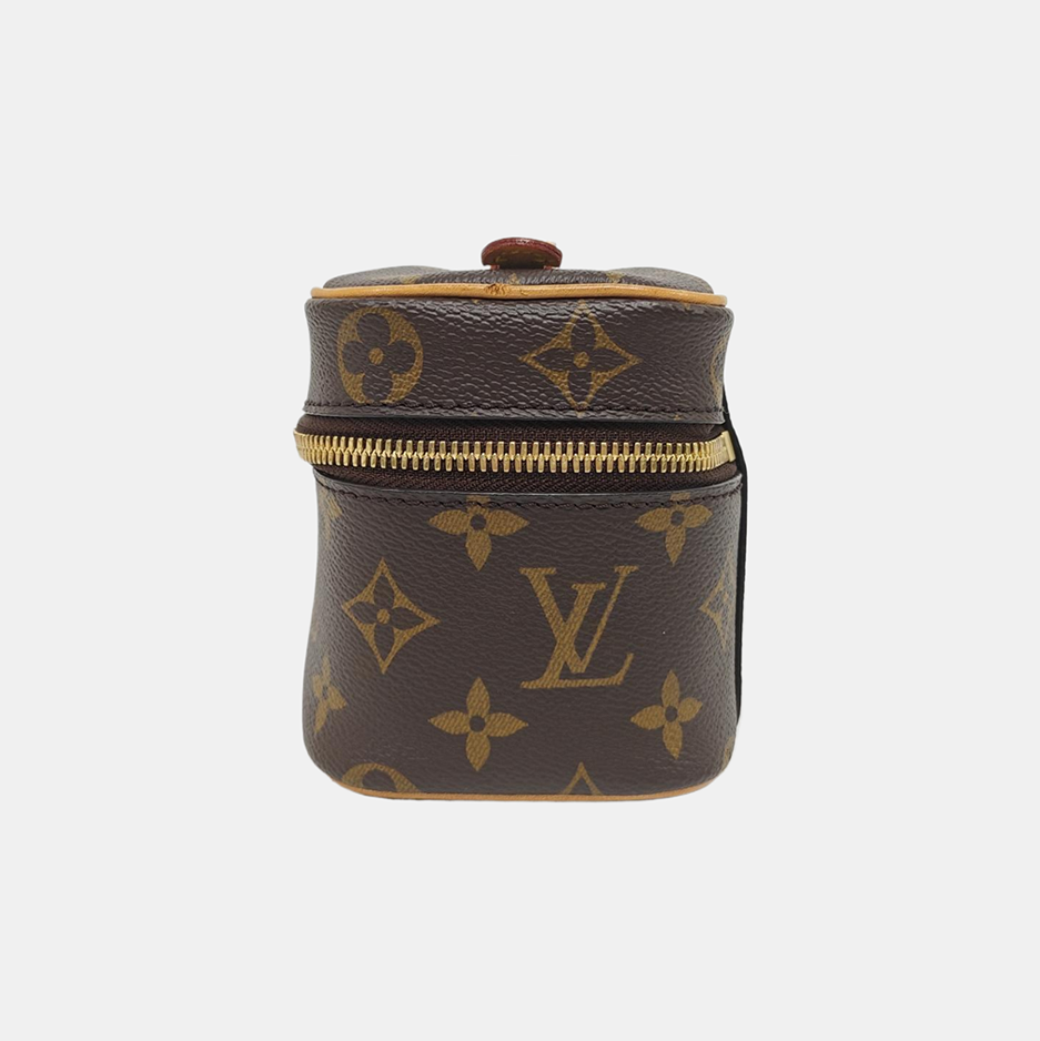 NICE Super Mini Monogram Coated Canvas Brown