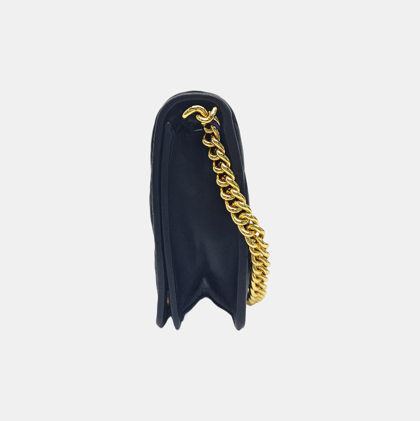 Miu Délice Quilted Lambskin Black