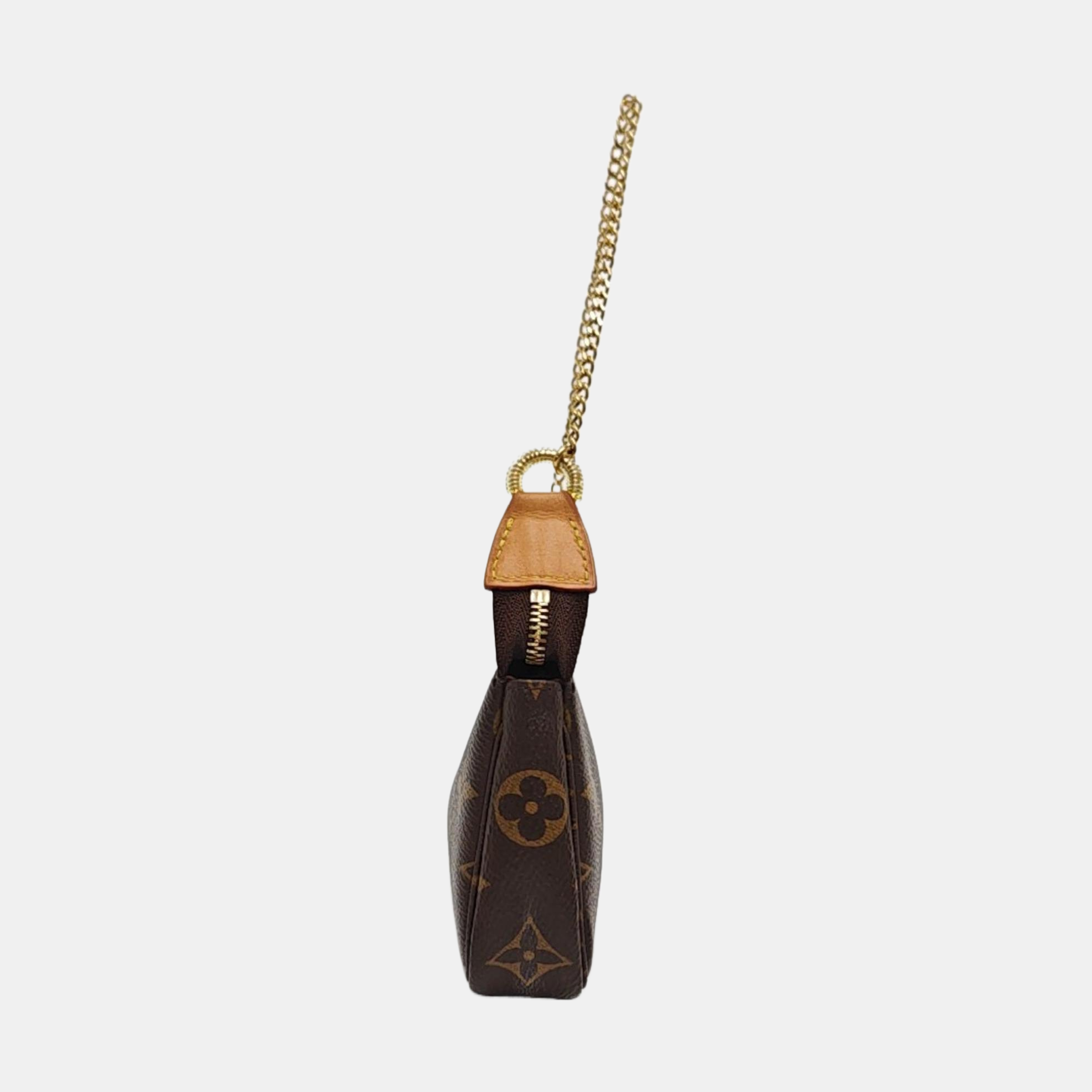 ACCESSOIRES Mini Monogram Coated Canvas Brown