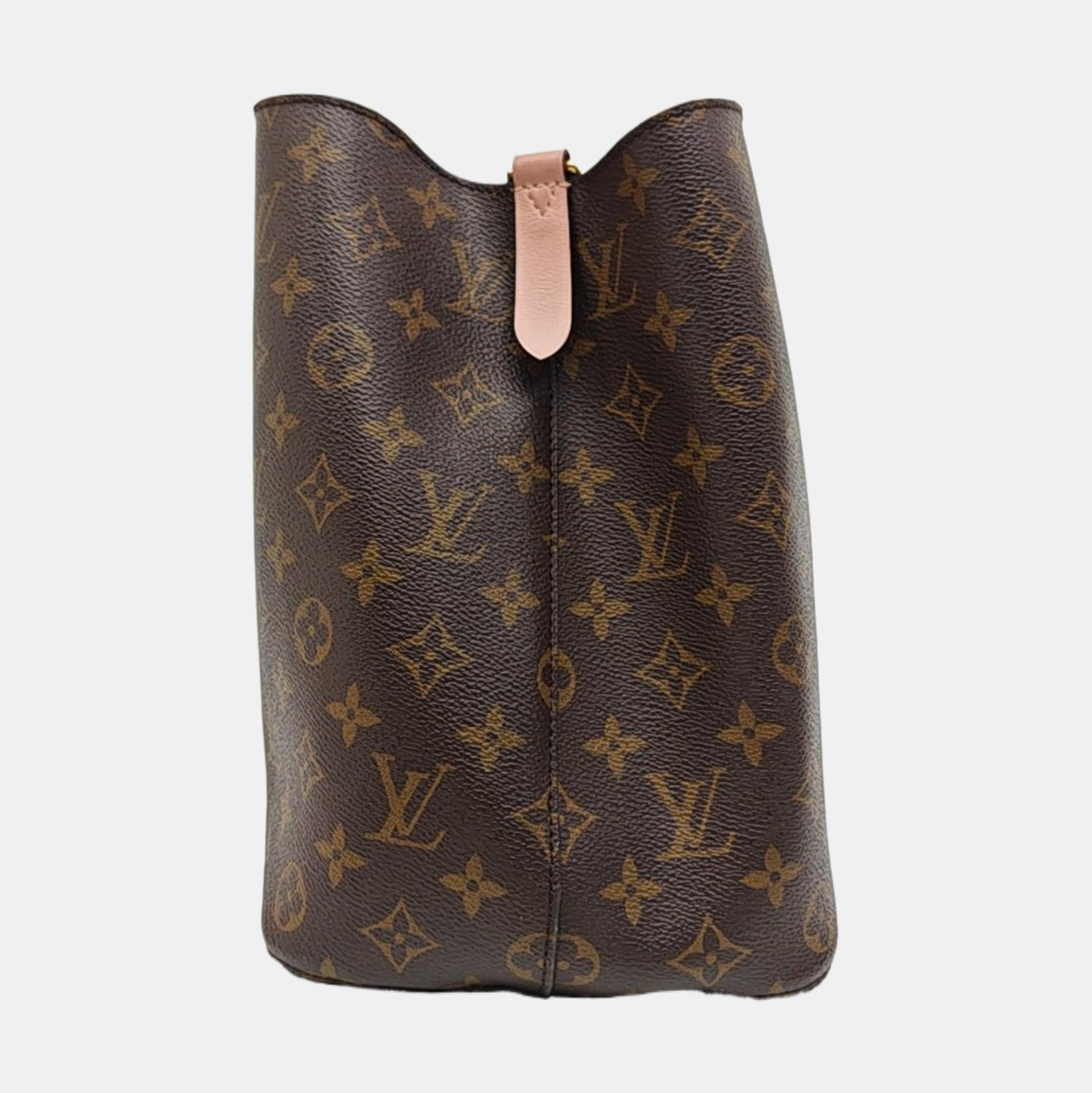 NÉONOÉ MM Monogram Coated Canvas Brown