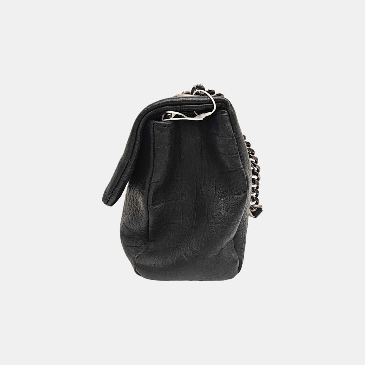 Calfskin Shoulder Bag Black