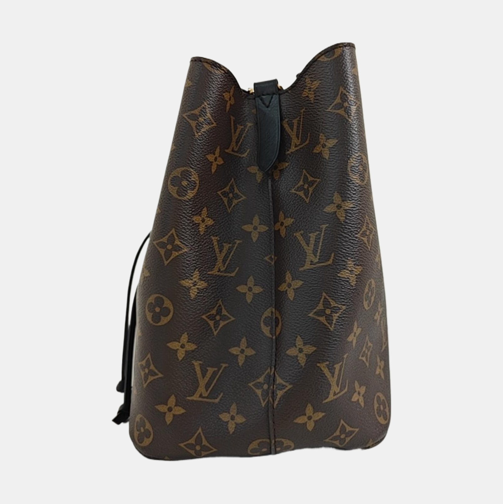NÉONOÉ MM Monogram Coated Canvas Brown