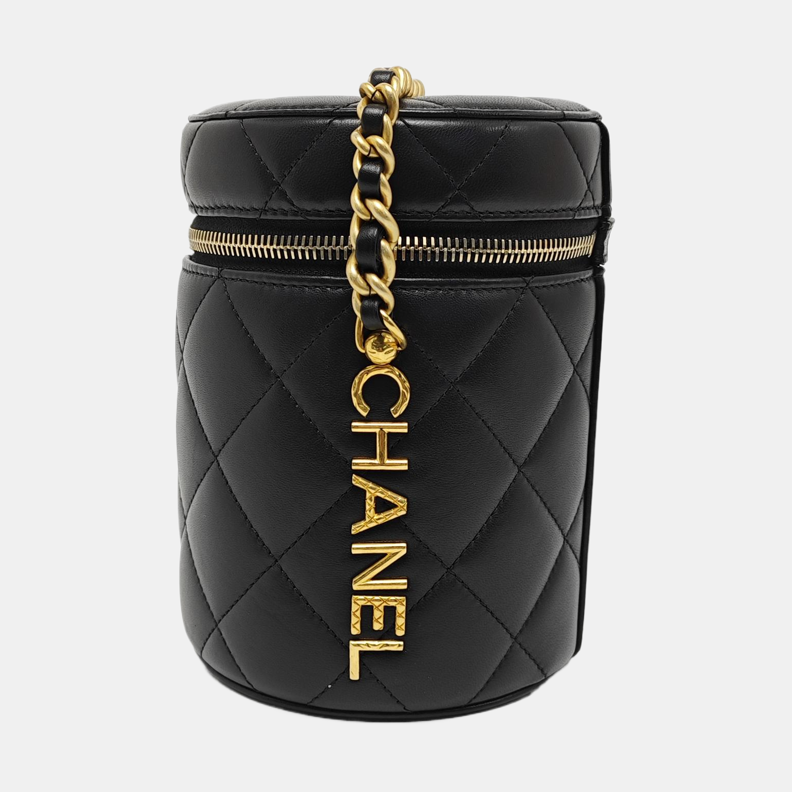 Quilted Lambskin Black