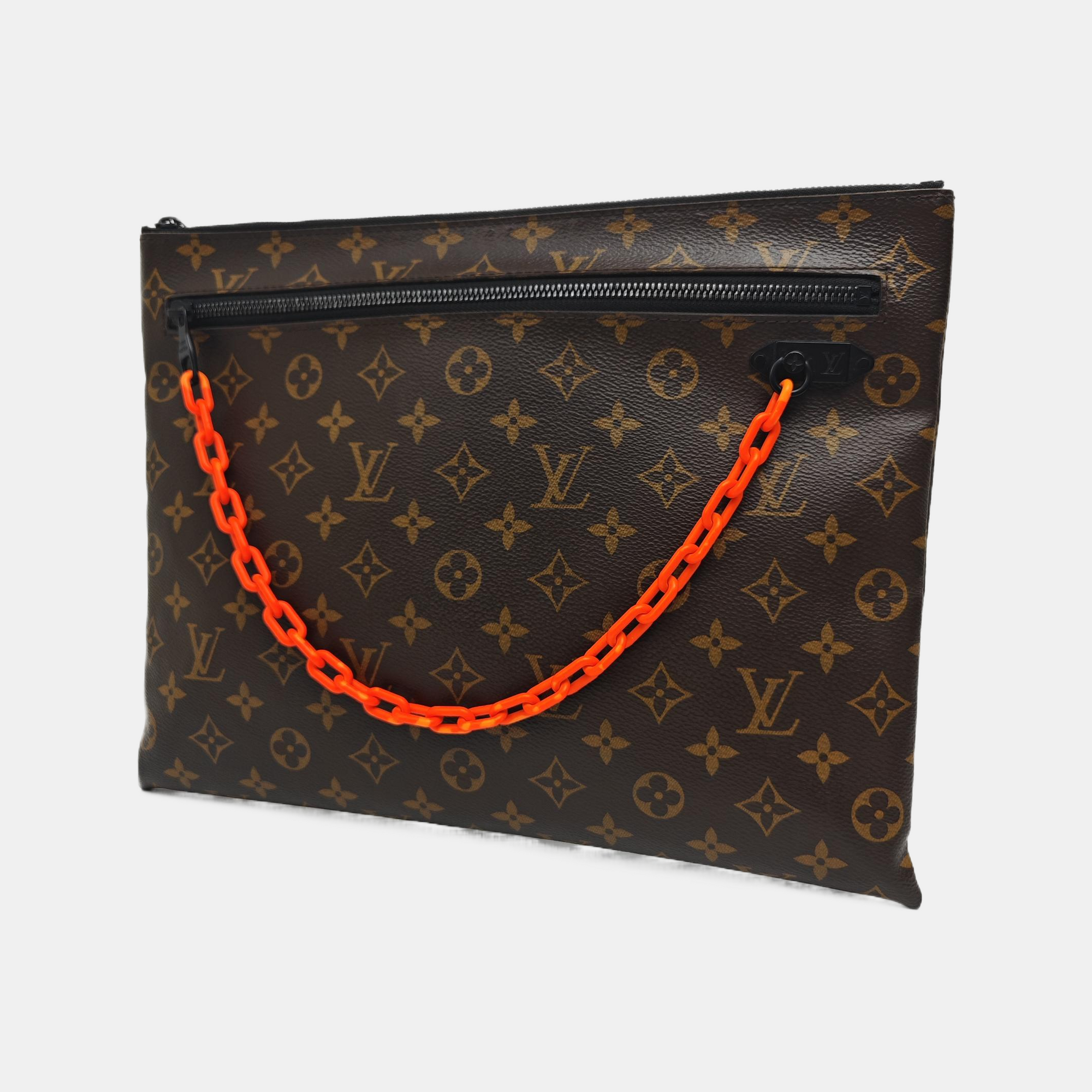A4 Monogram Coated Canvas Brown